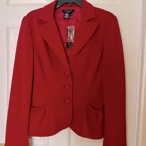 SANDRO RED BLAZER